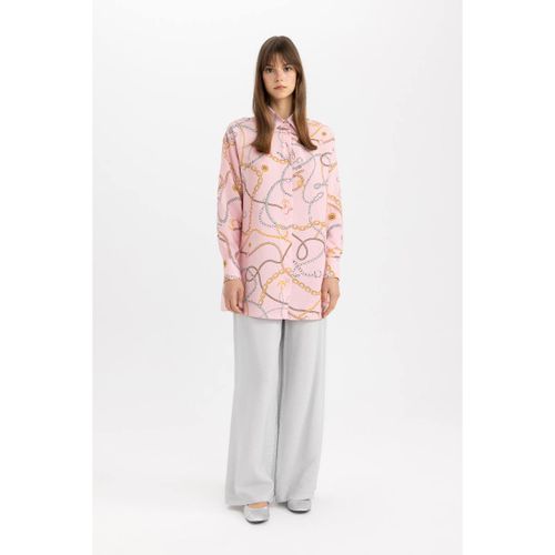 product_image_name-Defacto-Woman Relax Fit Long Sleeve Tunic - Pink-3