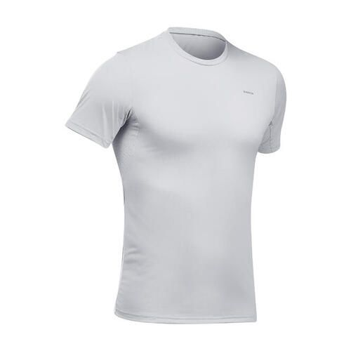 Buy Decathlon Men's Synthetic Short-Sleeved Hiking T-Shirt MH100 in Egypt