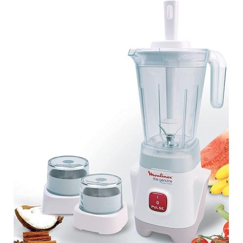 Buy Moulinex Genuine Blender With Grinder And Grater, 1.5L 400w - LM2421EG in Egypt