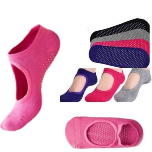 Yoga Socks Non Slip Exercise Socks - Pink