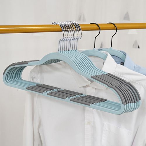 Home Clothes Hangers Traceless Anti-shoulder Angle Clothes Drying