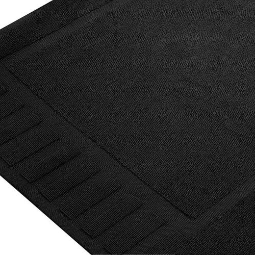 product_image_name-Signoola-سجادة الحمام الفاخرة الكلاسيكية من سيجنولا - قطعة واحدة - غير قابلة للانزلاق وامتصاصها عالٍ - مثالية للمنتجعات والفنادق - 50 × 70 سم - لون أسود-6