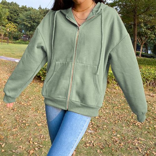 Long zip sales up jacket