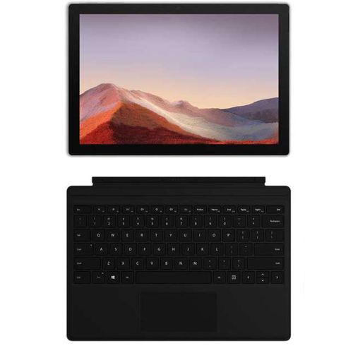 Microsoft Surface Pro 7 Tablet - Intel Core I3 - 4GB RAM - 128GB SSD - 12.3-inch FHD+ - Intel GPU - Windows 10 - English Type Cover Keyboard - Silver