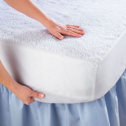 Buy Bedmoon Mattress Protector - Cover - White - Rubber in Egypt