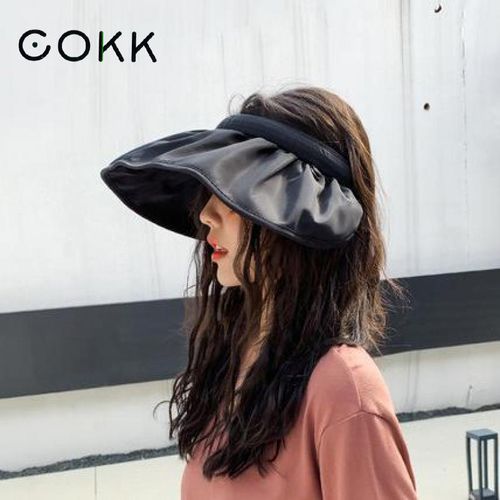 Fashion （56-60cm）（56-60cm）（Beige）COKK Summer Hats For Women
