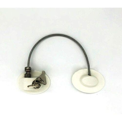 product_image_name-Generic-قفل الثلاجة مع مفاتيح - قفل برّاد مقاوم للصدأ - قفل فريزر-5