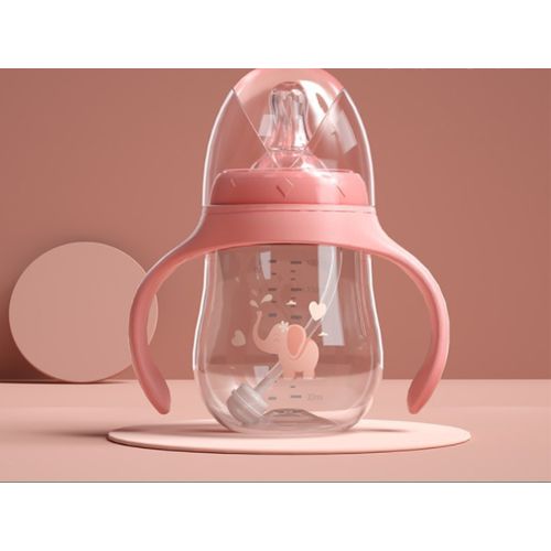 Baby Infant Newborn Toddler Silica Gel Feeding Bottle