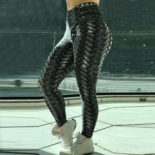 Generic Geweven Digital Printing Vrouwen Yoga Broek Yoga Kleding Leggings  Hip Lift Slim Fit Ademend Zweetabsorberende Gym Gestapeld Legg @ Best Price  Online