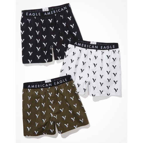 American Eagle Aeo Eagles Stretch Boxer Short 3-Pack @ Best Price Online