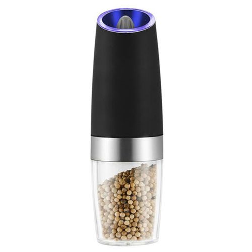 Electric Automatic Mill Pepper and Salt Grinder LED Light Peper Spice Grain  Mills Porcelain Grinding Core Mill Kitchen Tools