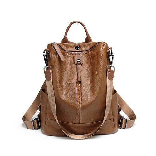 Buy Fashion Multifunction Women Leather Backpack in Egypt