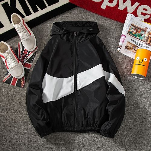 Men Windbreaker Summer Sun Protection Jackets Fashion Outerwear