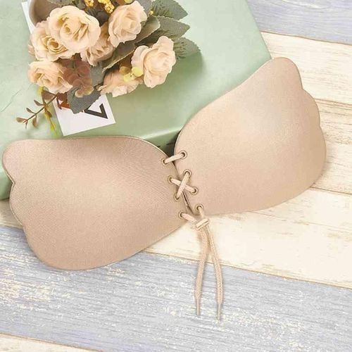 اشتري Generic Silicone Push-Up Strapless Backless Self-Adhesive Gel Magic Stick Invisible Bra في مصر