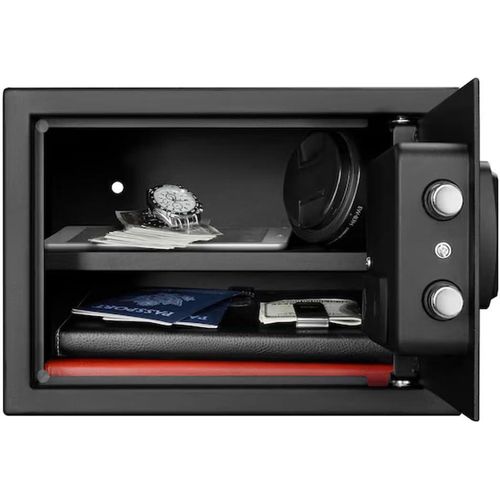 product_image_name-Oka-اوكا خزنة نقود ديجيتال الكترونية مقاومة للحريق والسرقة مع قفل مركب / وزن 10.3 كجم – موديل 44E20-3