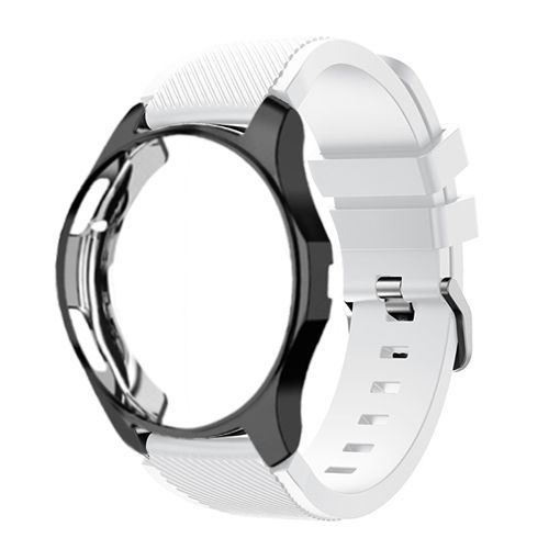 Samsung galaxy gear s3 frontier 46mm stainless steel case black cheap sport band