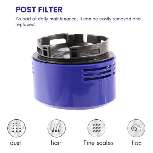 Filter For Dyson, Replacement Filter For Dyson V8 V7, 2 Pieces Pre-filter  For Dyson V6 V7 V8, 2 Pieces Post Filter For Dyson V7 V8 With Cleaning Brush