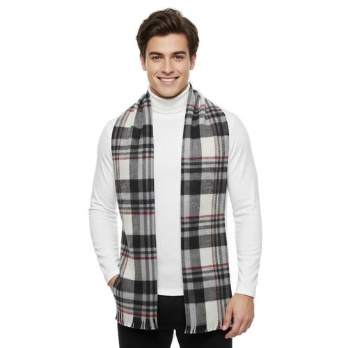 product_image_name-Shorto-وشاح مربعات - 2285 - أبيض*أسود*خطوط رفيعة حمراء-1