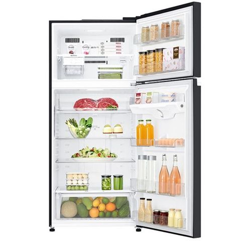 LG LG-GN-C562SGCU- No Frost Refrigerator - 16 Feet - Black