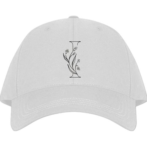 Generic vector letter Baseball cap white I