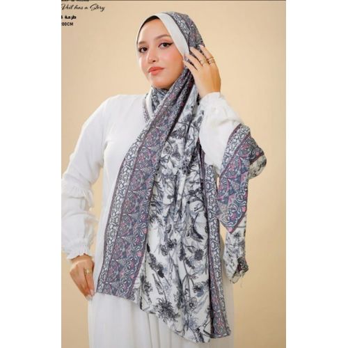 Scarf  for women Crepe   The color is constant and does not change