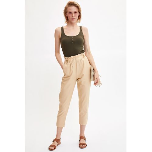Defacto Woman - Woven Bottom - BEIGE