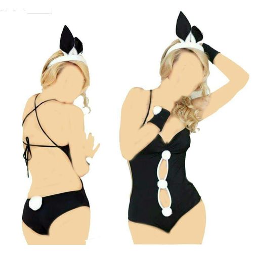 Buy Cotton Bunny Lingerie - Black in Egypt