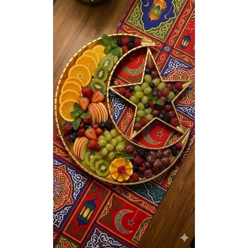 product_image_name-Generic-طبق تقديم تسالي رمضان ذهبي – مقاس صغير – تصميم هلال-3