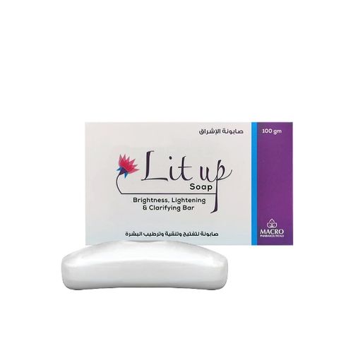 Buy Macro Lit Up Soap - Brightness Lightening And Clarifying Bar - 100 Gm in Egypt