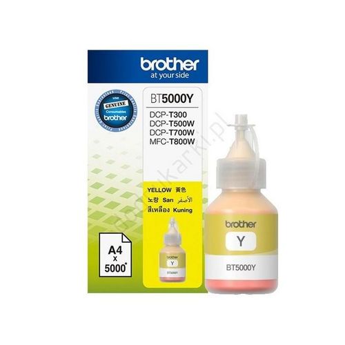 Buy Brother BT5000Y - Yellow Ink BottleBrother BT5000Y - Yellow Ink BottleBrother BT5000Y - Yellow Ink Bottle in Egypt