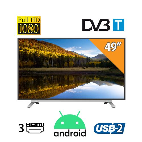 Buy Toshiba 49L5965EA - 49-inch Full HD LED Smart TV with Android OS in Egypt