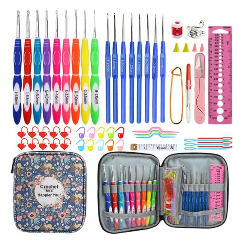 Generic Crochet Hooks Set With Storage Case, Crochet Hooks Kit