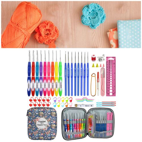 Generic Crochet Hooks Set With Storage Case, Crochet Hooks Kit Sewing  Knitting @ Best Price Online