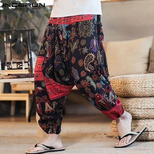 The Veshti Company Printed Cotton Men Harem Pants - Buy The Veshti Company  Printed Cotton Men Harem Pants Online at Best Prices in India | Flipkart.com