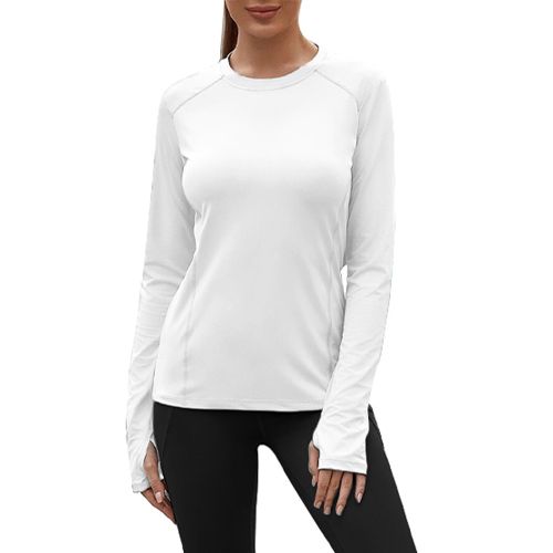 Buy Nileton Sportswear - Sport Top Long Sleeves - White in Egypt