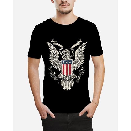 Buy Ibrand Printed-T-Shirt-Black in Egypt