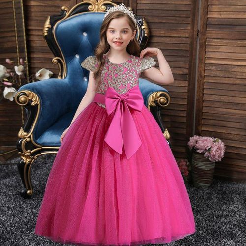 Children party gown store