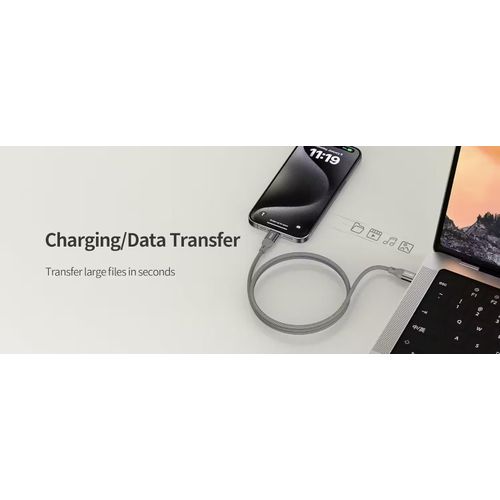 product_image_name-Recci-ريتشي RS23CC كابل شحن مغناطيسي تايب-سي PD 65W – طول 1 متر-5