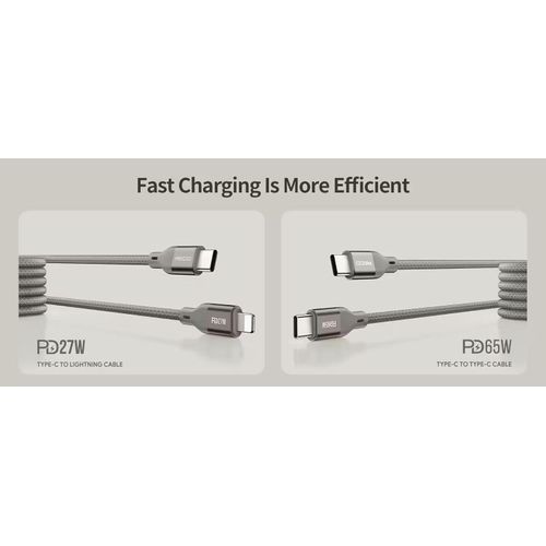 product_image_name-Recci-ريتشي RS23CC كابل شحن مغناطيسي تايب-سي PD 65W – طول 1 متر-8