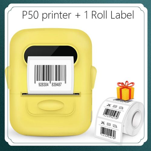 How to create labels with marklife P50 label printer 