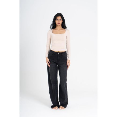 OUTDATED Square Neck Long Sleeve - Nude - image 2