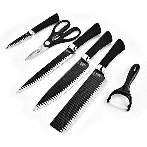 product_image_name-Generic-طقم سكاكين مطبخ 6 قطع من سكاكين المطبخ الحادة للغاية-1