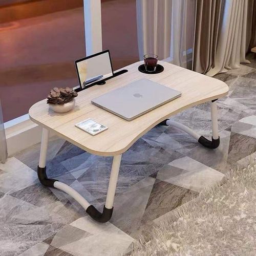 Portable Table & Lapdesk - 60Cmx40Cm - Beige