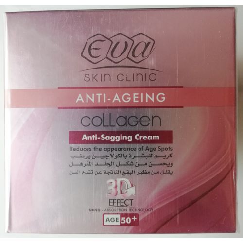 Buy Eva Anti Ageing Collagen Anti Sagging Cream - 50 Ml in Egypt