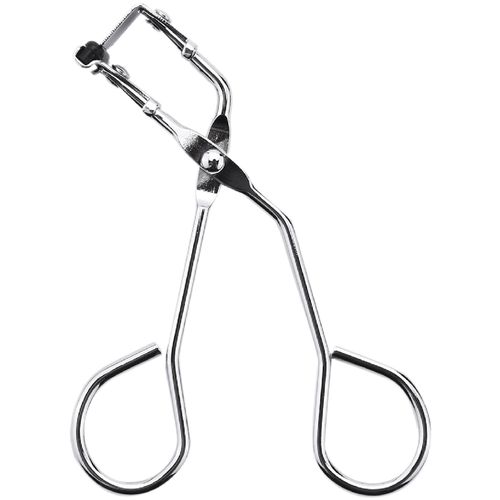 1pc Black/silver White Curl Eyelash Curler Stainless Steel Eyelash