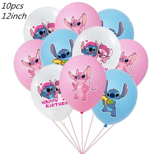 Lilo and stitch balloon  Birthday party balloon, Birthday party theme  decorations, Lilo and stitch