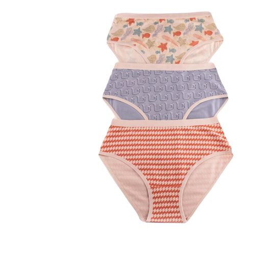 School Set Of (3) Underwear Breif Printed - For Women @ Best Price