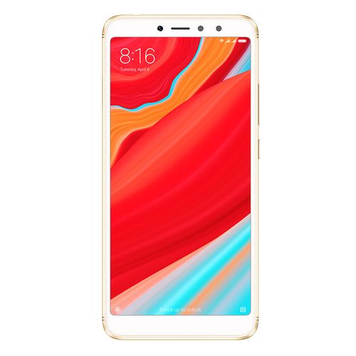 XIAOMI موبايل ريدمي S2 - 5.99 بوصة - 32 جيجا بايت - ثنائي الشريحة - ذهبي.