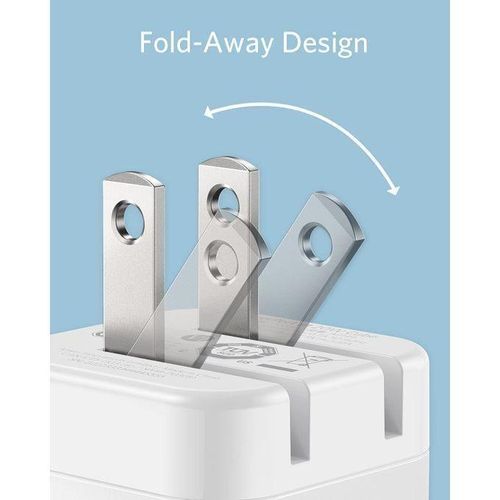Anker شاحن أنكر A2149P21 باوربورت III مكعب 20 واط، شاحن USB-C PD، شاحن سريع 20 واط، أبيض - image 4