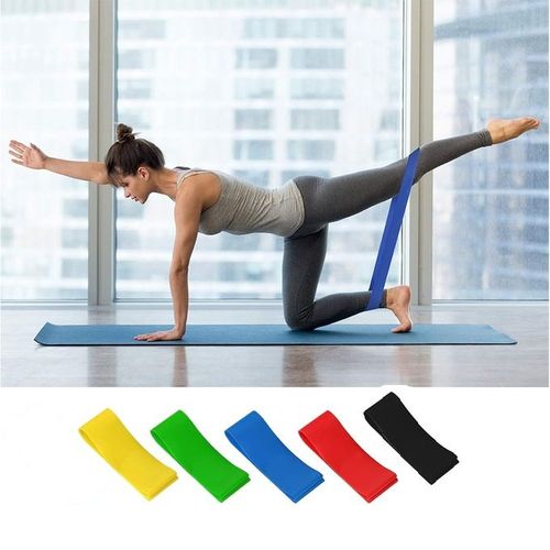 product_image_name-Generic-أشرطة المقاومة للتمارين الرياضية من إكسياوي - مجموعة أشرطة رياضية باللون الأخضر-1